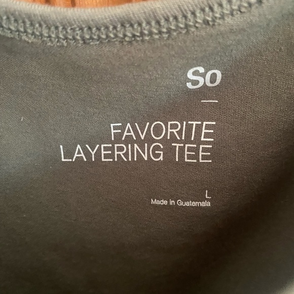 So Layering Crop Tee - Picture 2 of 2